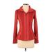 Athleta Track Jacket: Red Jackets & Outerwear - Women's Size Small