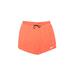 Nike Athletic Shorts: Orange Activewear - Women's Size Medium