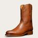 Tecovas Men's The Jake Roper Boots, Round Toe, 10" Shaft, Caramel, Bovine, 1.125" Heel, 11.5 EE