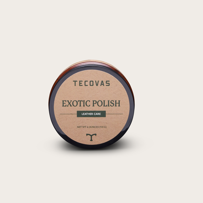 Tecovas Exotic Polish 4 oz Jar, Cleaning, Agent