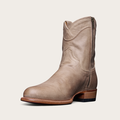Tecovas Men's The Dean Zip Boots, Round Toe, 8" Shaft, Sand, Goat, 1.25" Heel, 11 D