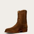 Tecovas Men's The Dax Zip Boots, Round Toe, 8" Shaft, Whiskey, Roughout, 1.25" Heel, 8.5 D