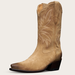 Tecovas Women's The Sadie Cowgirl Boots, 11" Shaft, Toasted Almond, Suede, 2" Heel, 7 B
