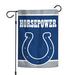 WinCraft Indianapolis Colts Double-Sided 12'' x 18'' Team Slogan Garden Flag