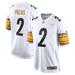 Men's Nike Justin Fields White Pittsburgh Steelers Game Jersey