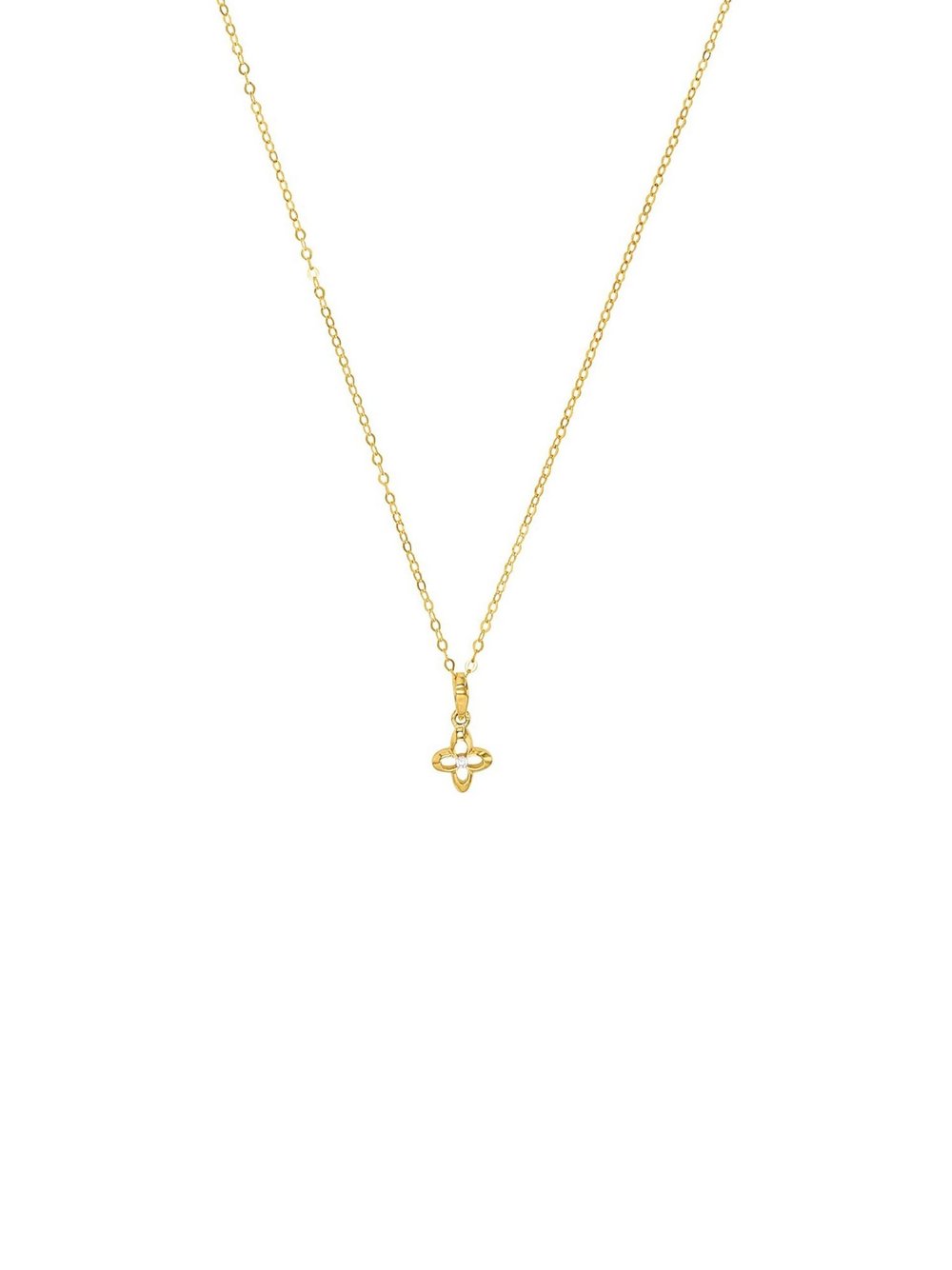 amor Kette mit Anhänger Damen gold, 42 Image