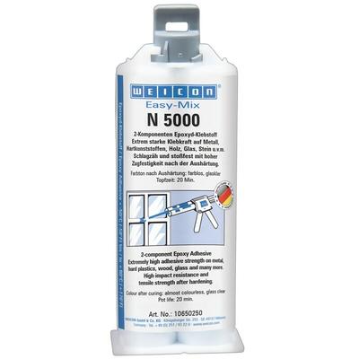 Weicon - 10016374 (10650250) Easy-Mix n 5000 50 ml Epoxyd-Klebstoff