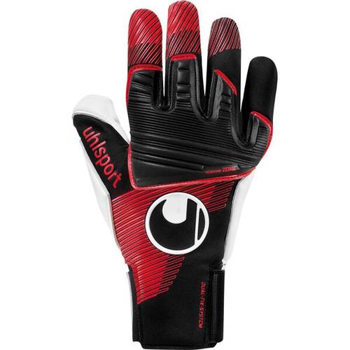 UHLSPORT Herren Handschuhe Powerline Absolutgrip Reflex, Größe 11 in schwarz/rot/weiß