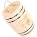 Wooden Barrel Bamboo Office Ornament Pen Holder for Desk Student Pencil Penholder