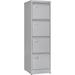 4-Drawer File Cabinet 16.3 Deep Vertical Filing Cabinet with Lock Metal File Cabinet for Home Office Anti-Tip 4 Storage Drawers for Letter/Legal/A4/F4 Size (Assemble Required Grey)