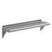AmGood 30 Long x 8 Deep Stainless Steel Wall Shelf | NSF Certified | Appliance & Equipment Metal Shelving | Kitchen Restaurant Garage Laundry Utility Room