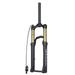 Dadypet Bike Suspension Forks High-Performance Aluminum Alloy Quick Release/Barrel Axle 20/24 Inch Shoulder Wire MTB Front Fork Control Ideal for Fat Bikes