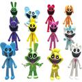 12 Pack Smiling Critters Toys The Smiling Critters Action Figures Great Gifts for Kids Birthday Party and Christmas. (12 Pack-A)