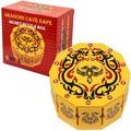 Dragons Cave Safe Secret YPF5 Puzzle Box Money and Gift Card Holder in a Wood IQ challenging Lock Box with Hidden Compartments Brainteaser
