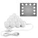 USB Dimmable LED Touch Vanity Mirror Lights Lighting Strip for Makeup Vanity Table Bathroom (White)