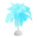 FNYOXU Table Lamp Feather Table Lamp Bedside Lamp Night Light Battery Operated LED Table Lamp for Bedroom Living Room Party Wedding Centerpiece Christmas Valentine s Day Decor