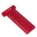 Woodworking Scriber T-Shaped Marking T Ruler Aluminum Hole Positioning Gauges