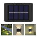 JilgTeok Solar Induction Garden Light Outdoor Garden Home Decoration Wall And Step Light Super Bright Lighting Street Light