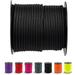 West Coast Paracord 550lb Paracord â€“ 7 Strand Type III Tactical Parachute Cord for Hiking Camping and Fishing â€“ Black (1 000 Feet)