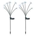 FNYOXU Solar Lamp Solar Garden Lights - 6 Head Floral Sway Light Solar Light Solar Sway Lights Sway with The Wind Solar Outdoor Lights Solar Garden Decorative Lights Patio Ya