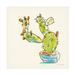 Sara Zieve Miller Cacti Garden V Canvas Art