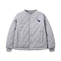 Kids Girls Boys Autumn And Winter Long Sleeve Warm Pocket Loose Shirt Top Jacket Coats Grey 170(10 Years-12 Years)