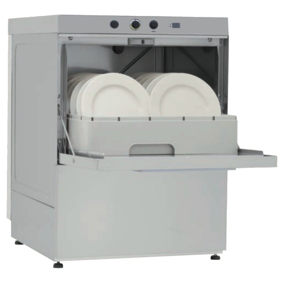 Industrieller geschirrspüler 45x45 doppelwand - 530x555x715 mm - 3500 W 230/1V - 46263719 Eurast Image