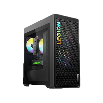 Lenovo Legion Tower 5 Gen 8 Desktop - AMD Ryzen 7 7700 (3.80 GHz) - NVIDIA RTX 4070 - 1TB SSD - 16GB RAM