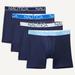 Nautica Men's Stretch Boxer Briefs, 4-Pack Breezy Blue, S