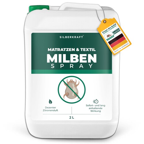 Milbenspray für Matratzen & Textil - Milben im Bett vertreiben: 2 L Image