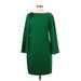 Trina Turk Cocktail Dress - Sheath: Green Solid Dresses - Women's Size 2