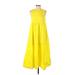 Who What Wear Casual Dress - DropWaist: Yellow Dresses - Women's Size X-Small