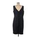 Anne Klein Casual Dress - Sheath: Black Dresses - Women's Size 14