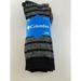 Columbia Underwear & Socks | Columbia Men's Crew Socks 4 Pair Pack New Black | Color: Black/Red | Size: Os