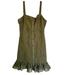 Anthropologie Dresses | Anthropologie Mare Mare Embroidered Mini Green Bohemian Dress Size Small | Color: Green | Size: S