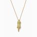 Kate Spade Jewelry | Kate Spade Swamped Alligator Necklace | Color: Gold/Green | Size: Os