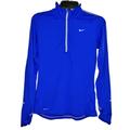 Nike Jackets & Coats | Nike Element Running Dri-Fit Mock Neck Jacket Sz S | Color: Blue/Silver | Size: S