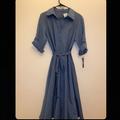 Ralph Lauren Dresses | Blue Ralf Lauren Dress Never Worn Great Quality And Great Condition | Color: Blue | Size: 12