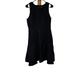 J. Crew Dresses | J. Crew Collection Black Ponte Eyelet A Line Dress Size 6 | Color: Black | Size: 6