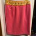 Anthropologie Skirts | Anthropologie Made In Kind Chrysalis Midi Skirt Electric Love Light 2 $128 Rare | Color: Pink/Yellow | Size: 2