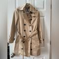 Burberry Jackets & Coats | Burberry Coat | Color: Tan | Size: 6