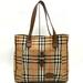 Burberry Bags | Burberrys Burberry's Tote Bag Nova Check Canvas Leather Brown Men's Women's U... | Color: Brown | Size: Os