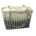 Coach Bags | Coach Madison East West Black/White Gingham Double Handle Tote Handbag | Color: Black/White | Size: Os