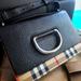 Burberry Bags | Burberry Goatskin Vintage Check Mini D-Ring Bag Black | Color: Black/Brown | Size: Os