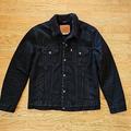 Levi's Jackets & Coats | Levi's Black Denim Fleece Lined Jacket | Color: Black | Size: L