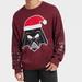 Disney Sweaters | Men’s Disney 100 Star Wars Darth Vader Santa Hat Maroon Ugly Christmas Sweater | Color: Red | Size: Various