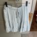 American Eagle Outfitters Skirts | American Eagle Xxl Blue And White Striped Skirt | Color: Blue/White | Size: Xxl