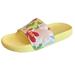 Converse Shoes | Converse All Star Womens 7 Yellow Floral Athletic Slides Sandals Size 7 | Color: Yellow | Size: 7