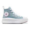 Converse Shoes | Bnwt Converse Chuck Taylor All Star Platform Move Feline Floral Blue | Color: Blue/White | Size: 13g