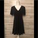 Michael Kors Dresses | Michael Kors Black V-Neck Dress | Color: Black | Size: L